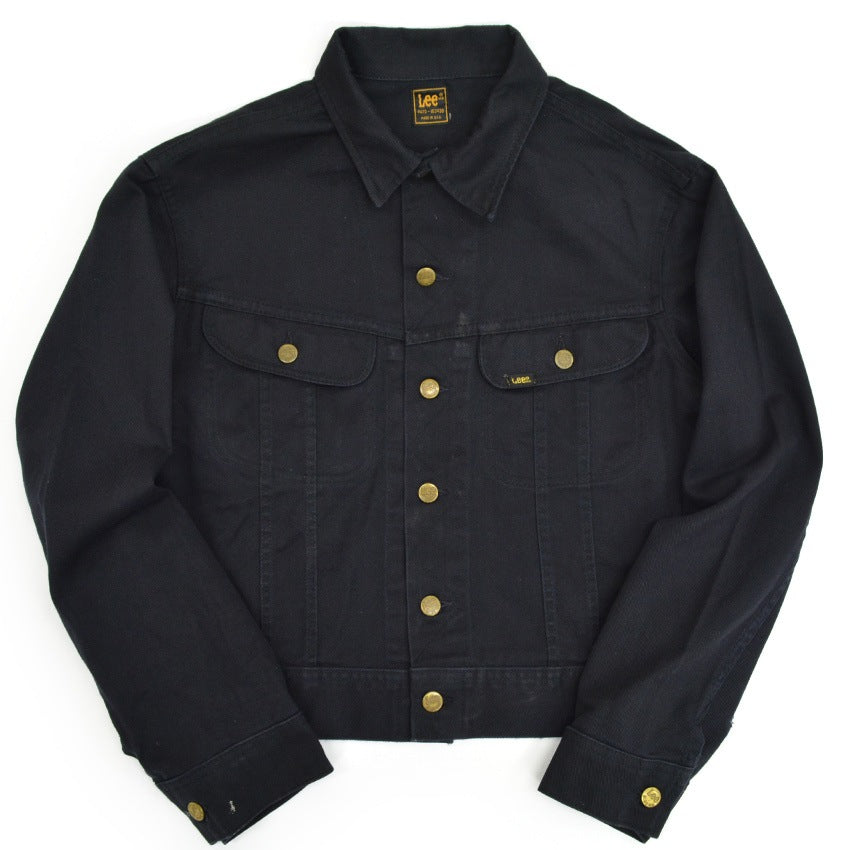 80's Lee Black Cotton Jacket - Rare...