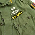 60's US ARMY Jungle Fatigue First Full Patch...