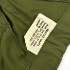 60's U.S.ARMY デッドストック ジャングルファティーグ パンツ ノンリップ ... S-R