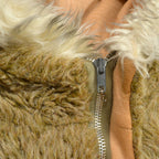 50s LAND-N-LAKES Pullover Double-Face Fur Jacket ...
