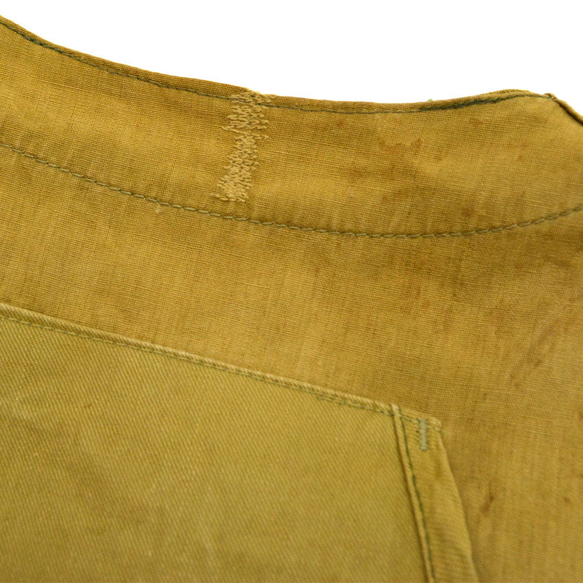 ~50's RED HEAD Hunting Zip-Up Vest Olive Green...