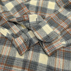 70's Deadstock PENDLETONPlaid Wool Shits  ... M