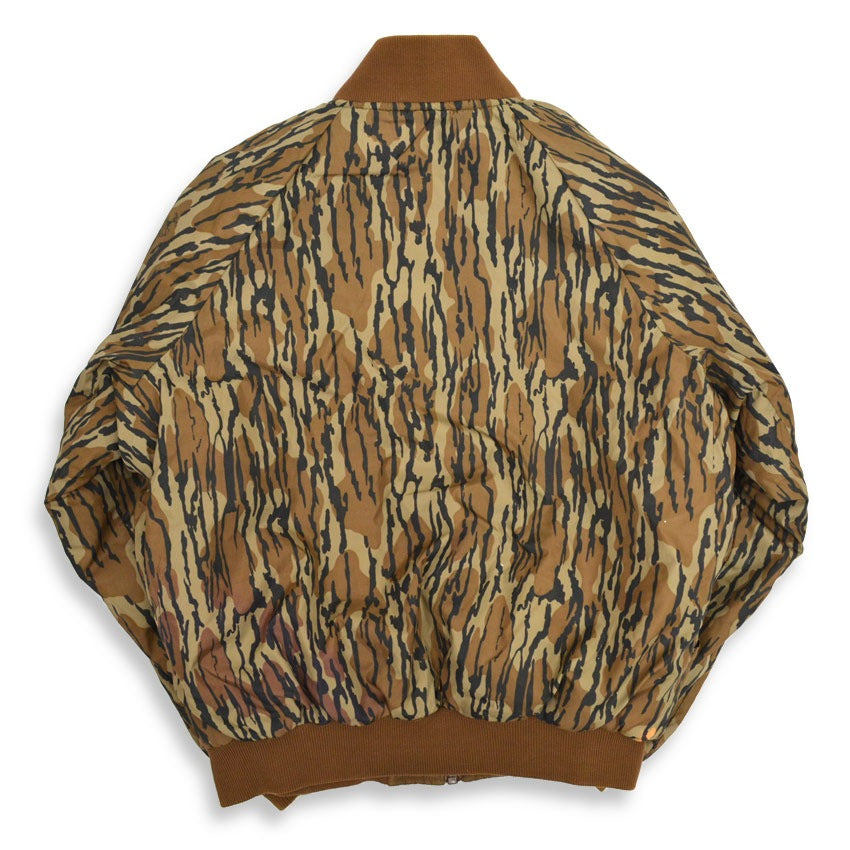 80s Columbia Bottomland Camo Nylon Reversible Jacket... M