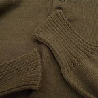 40's USARMY HI NECK JEEP SWEATER OD...