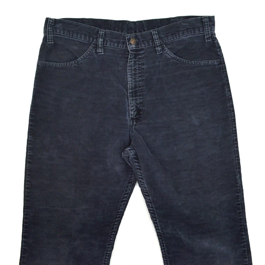 80's Levi's 519 Corduroy Black... W35×L31