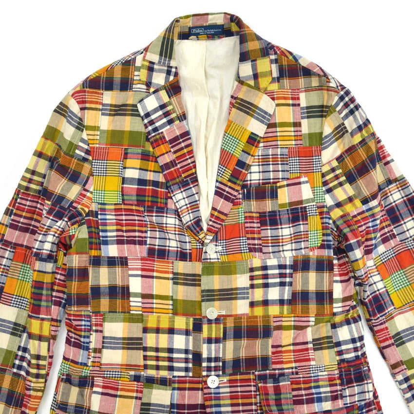 POLO by RALPH LAUREN Madras Check Tailored Jacket... 42L