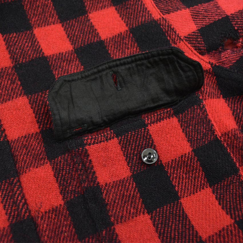 1930s- SPAIDE chin strap wool shirt...