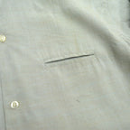 60's Van Cort Rayon Shirt, Mint Green... Size M, One Wash
