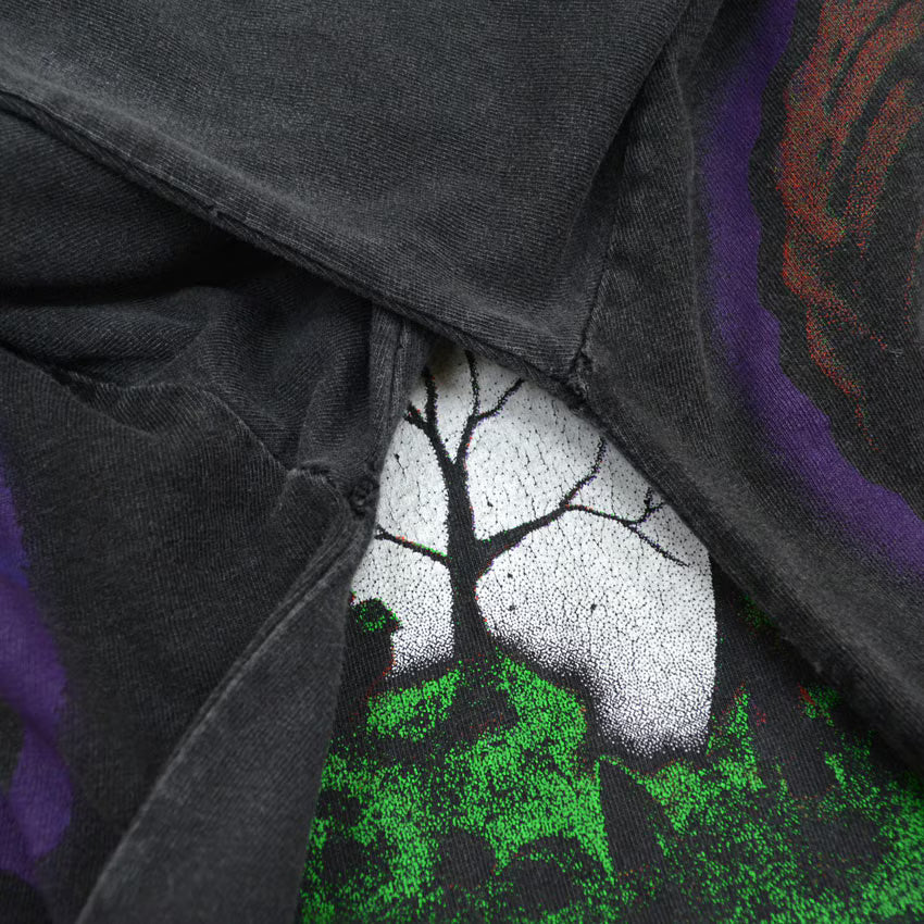 90's GRAVE DIGGER Monster Truck Hot Rod Long-Sleeve T-Shirt... XL
