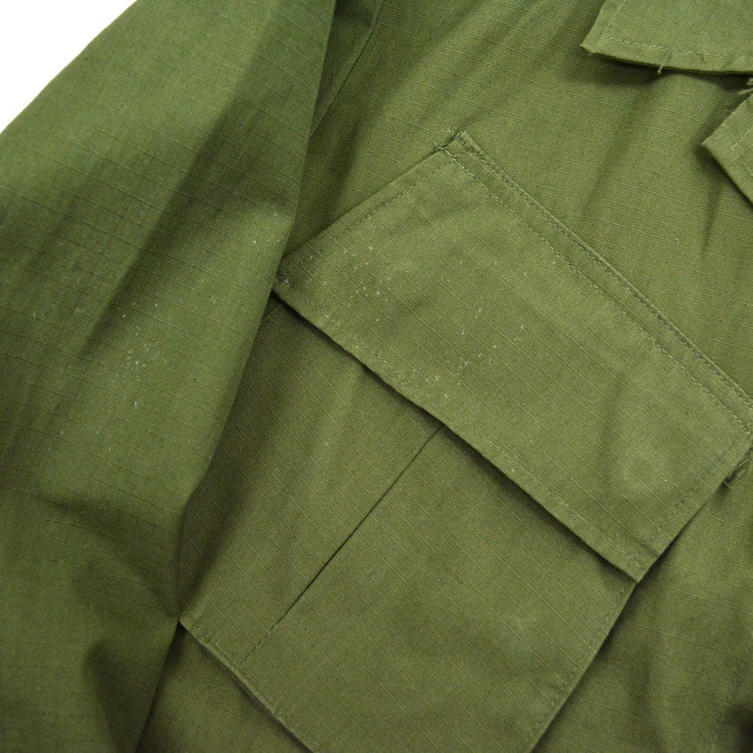 70's Deadstock US ARMY Jungle Fatigue Jacket ... SR
