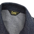 70's Lee jersey material trucker style jacket... LR