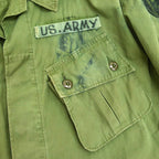 60's US ARMY Jungle Fatigue First Modified... S