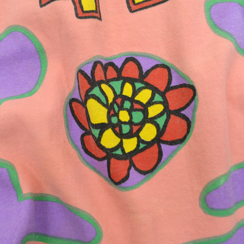 ~90's SOHO NEW YORK Large Size Modern Art T-Shirt... about XL