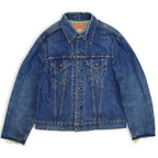 60's Levi's 70505 BIG-E Denim Jacket Cuff Cut!! ... Actual size 44