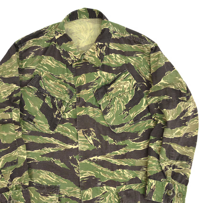 80's- TIGER STRIPE PRODUCTS Jungle Fatigue Jacket... M