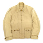 40's~ HARRIS Aqua Tile CLOTH JACKET...
