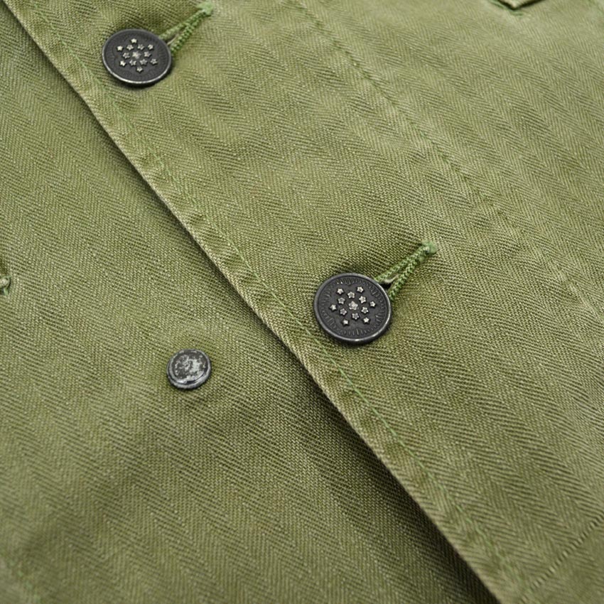 1940s US ARMY M-43 HBT Jacket ... Size 38R