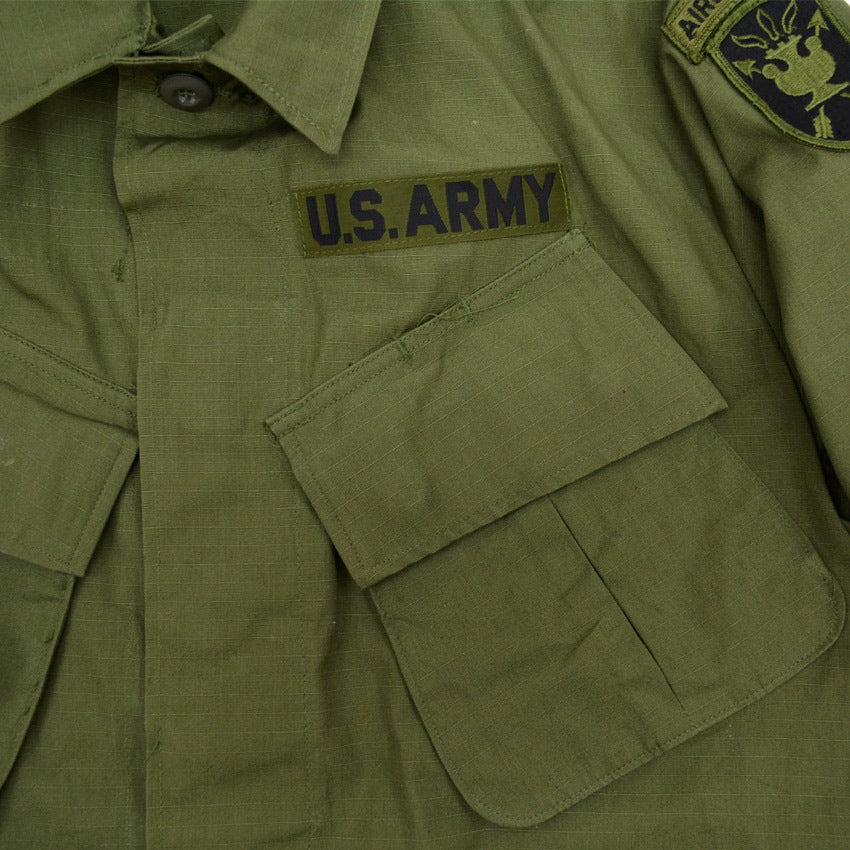 60's US ARMY Jungle Fatigue Uniform, 1969 Special Forces... SR