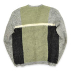60's Kandahar FOUR COLAR MOHAIR CARDIGAN... L