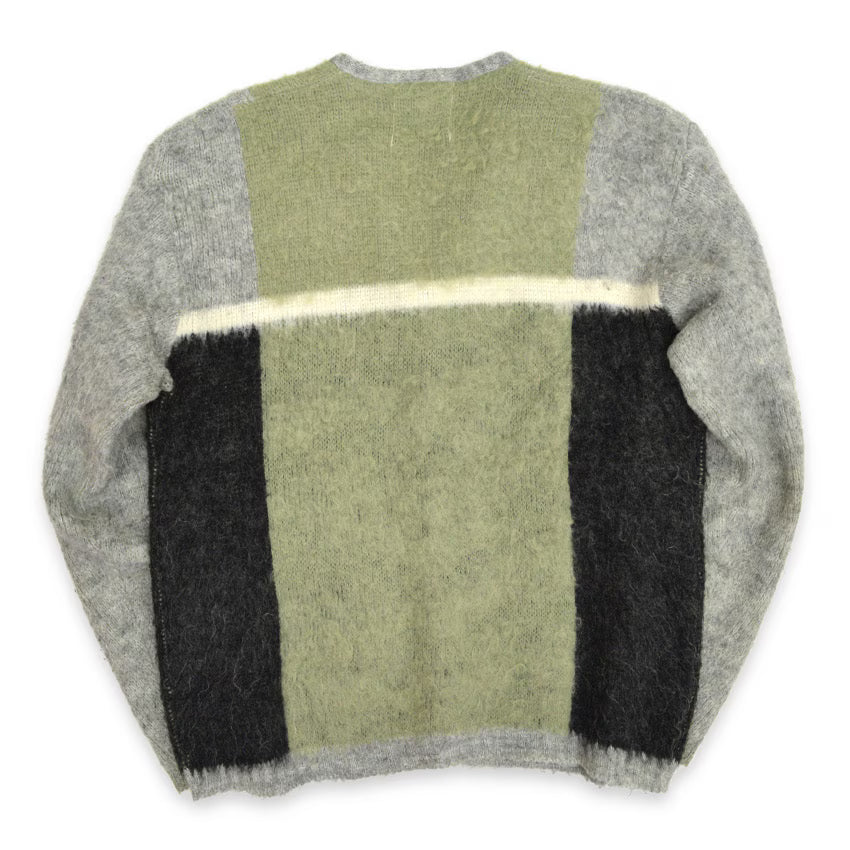 60's Kandahar FOUR COLAR MOHAIR CARDIGAN... L