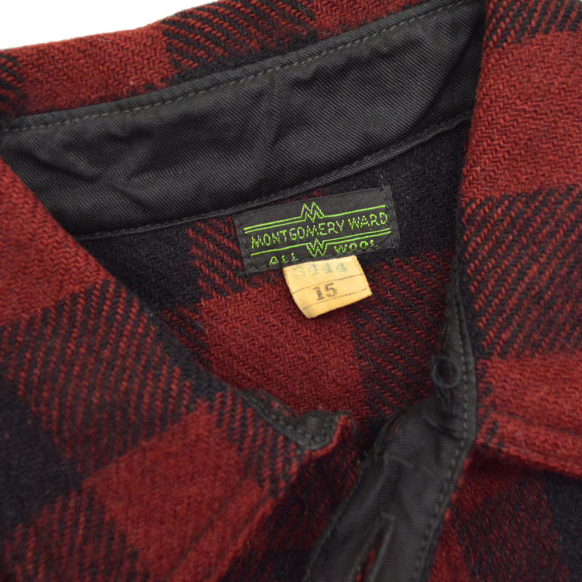 1930s Montgomery Ward Chin Strap Half-Zip Wool Shirt ...15