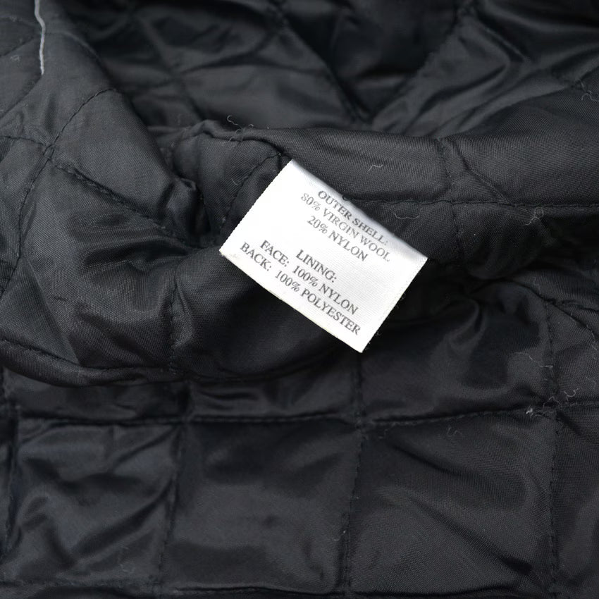 EMBROIDERY USA FULL PATCH VARSITY JACKET...S