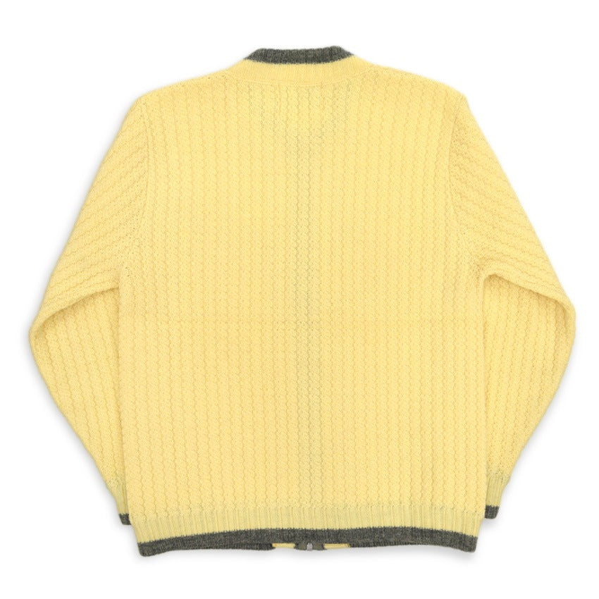 60's TOWNE AND KING, LTD California Zip Up Wool Sweater ... 40