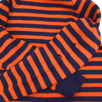 50's〜 OLD BORDER TURTLE WOOL SWEATER ORANGE × NAVY ...