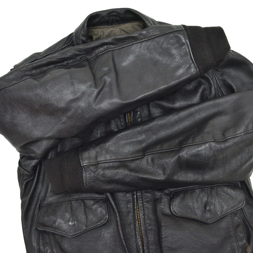 1980's USBP OFFICIAL LEATHER JACKET...42L