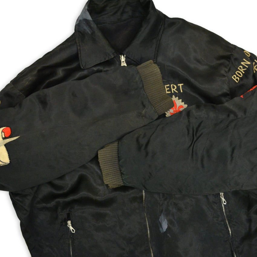 1950s Germany Tour Reversible Jacket Skull...