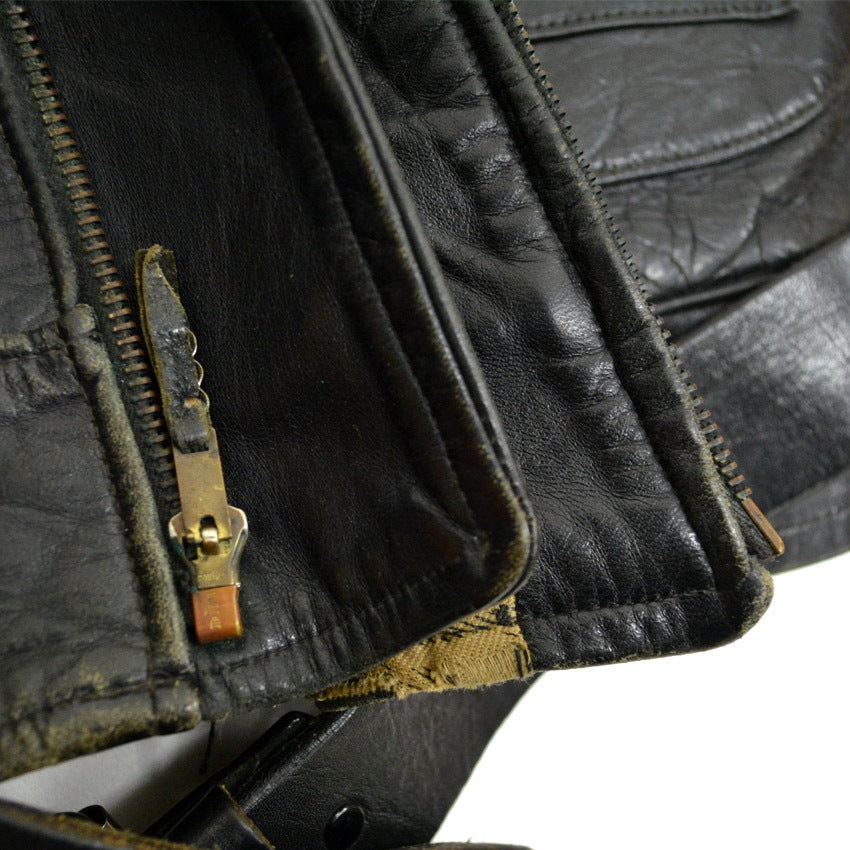 1940's HARLEY DAVIDSON CYCLE CHAMP MOTOR CYCLE JACKET TYPE 1st...