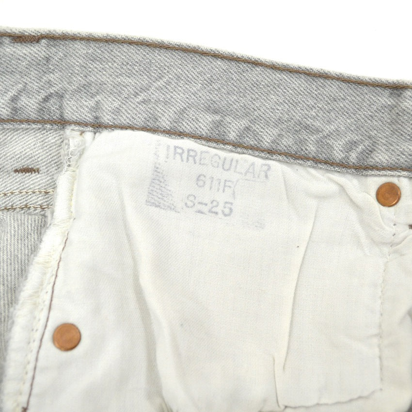 1990's Levi's 501 LIGHT GRAY DENIM PANTS... W32 L29