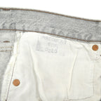 1990's Levi's 501 LIGHT GRAY DENIM PANTS... W32 L29