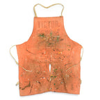 Circa 1950's VICTOR CEMENT PAINTER APRON ORANGE...