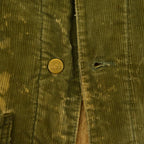 1970's Lee Green Corduroy Boa Lining Coverall...