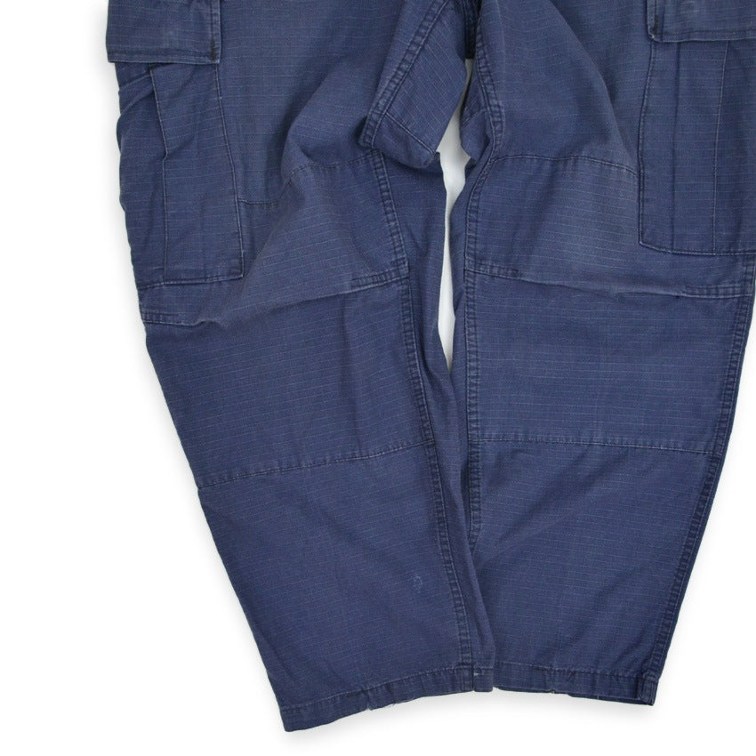 1980's CAMO Distributors Jungle Fatigue Pants Navy... MS