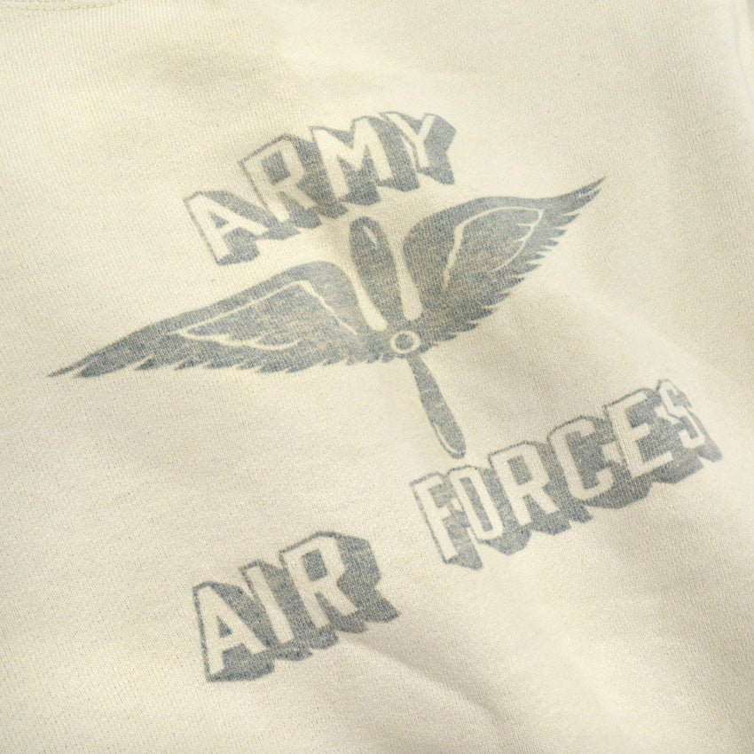 1940's Sportswear WW2 ARMY AIR FORCES SWEAT SHIRT... L