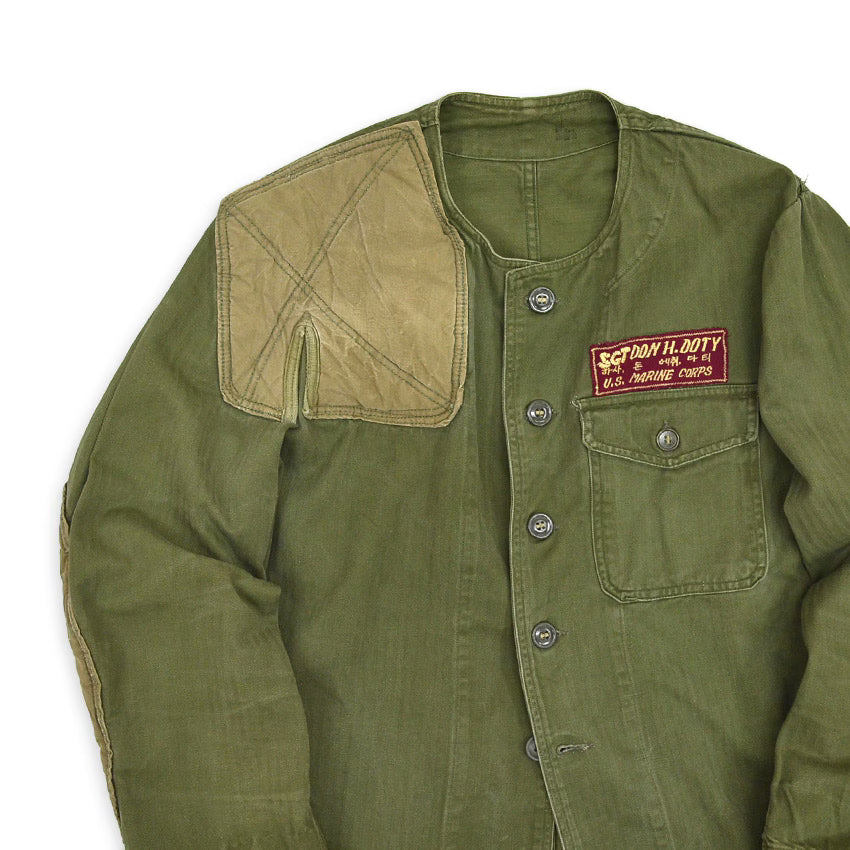 1950's USMC KOREAN WAR HBT SHOOTING JACKET...