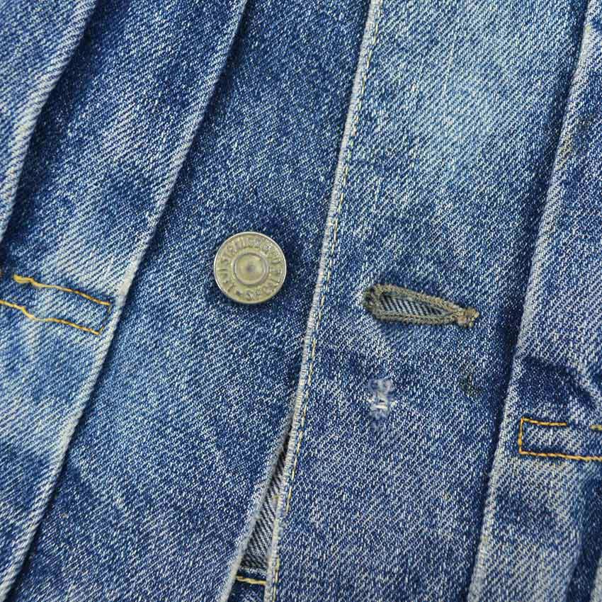 1950's LEVI'S 507XX DENIM JACKET BLEACHED...