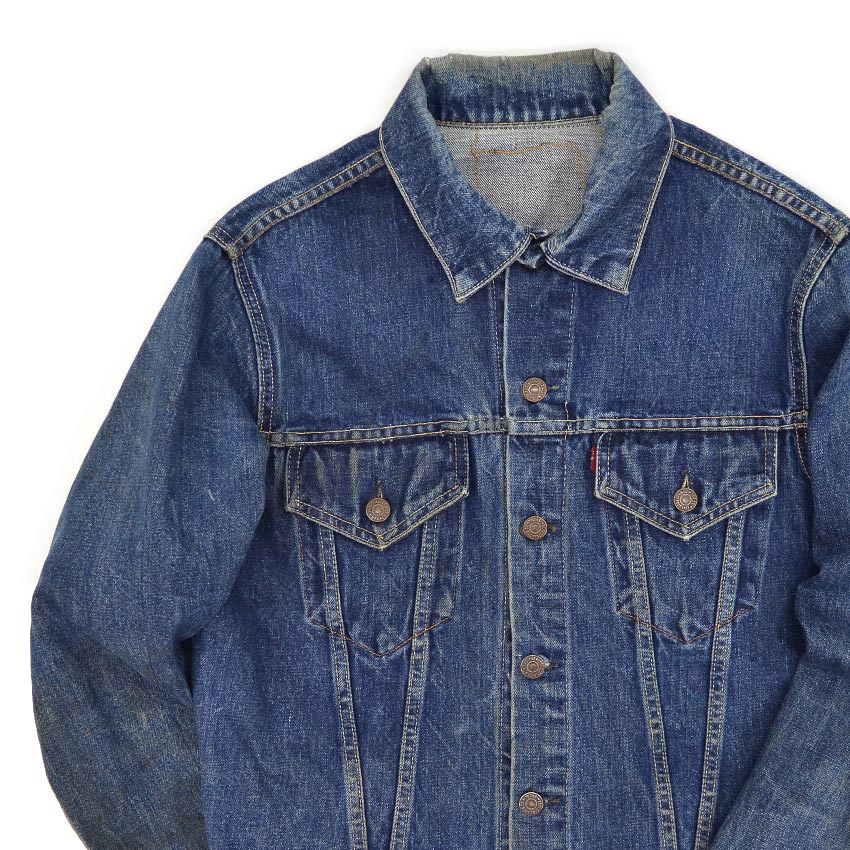 1960's LEVI'S 557 DENIM JACKET ... Fits like 40