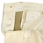1940's USARMY TROUSERS COTTON KAHKI CHINO... W32.5 L26