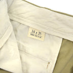 1960's USARMY CHINO KAHKI TROUSERS...W34 L29