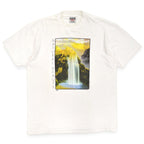 1990's ONEITA JIM WARREN NATURAL BEAUTY ART T-SHIRT... XL