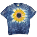 1980s SUNDOG Sunflower Tie-Dye T-Shirt ... XL