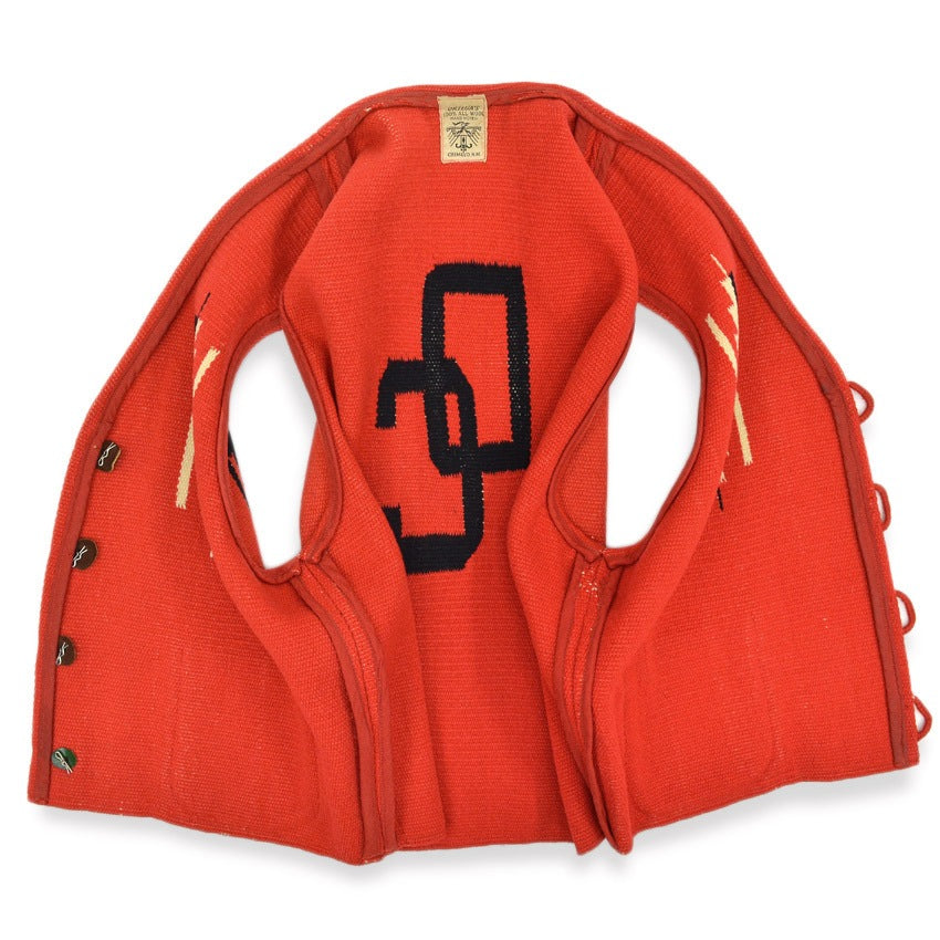 〜1960's ORTEGA'S HAND WOVEN CHIMAYO VEST ...