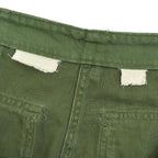 1960's USARMY COTTON SATEEN OG-107 BAKER PANTS SLIM CUSTOM... W31 L32