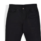 1960's LEVI'S 518 BIG-E BLACK Katsuragi COTTON TWILL PANTS... W32 L33