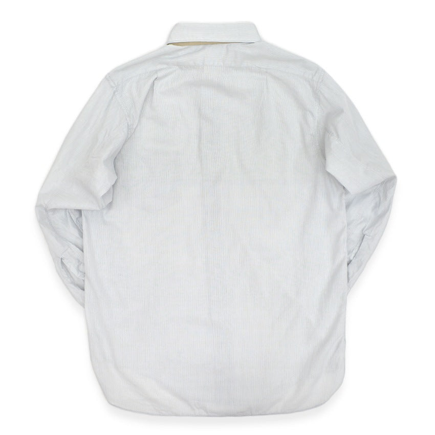 1940's〜 DEADSTOCK LONGWEAR STRIPE SHIRT ... 151/2