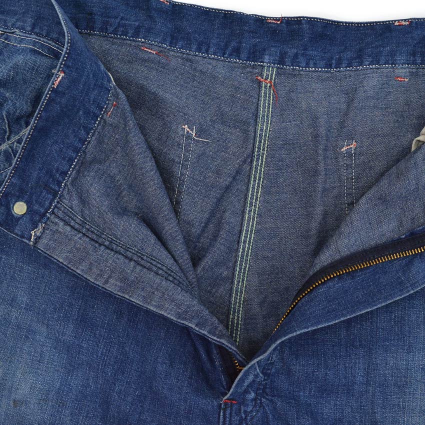 1950's~ AUTO BRAND DENIM PAINTER PANTS... W36 L29