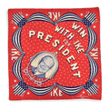 1950's Dwight D. Eisenhower I LIKE IKE BANDANA... MINT